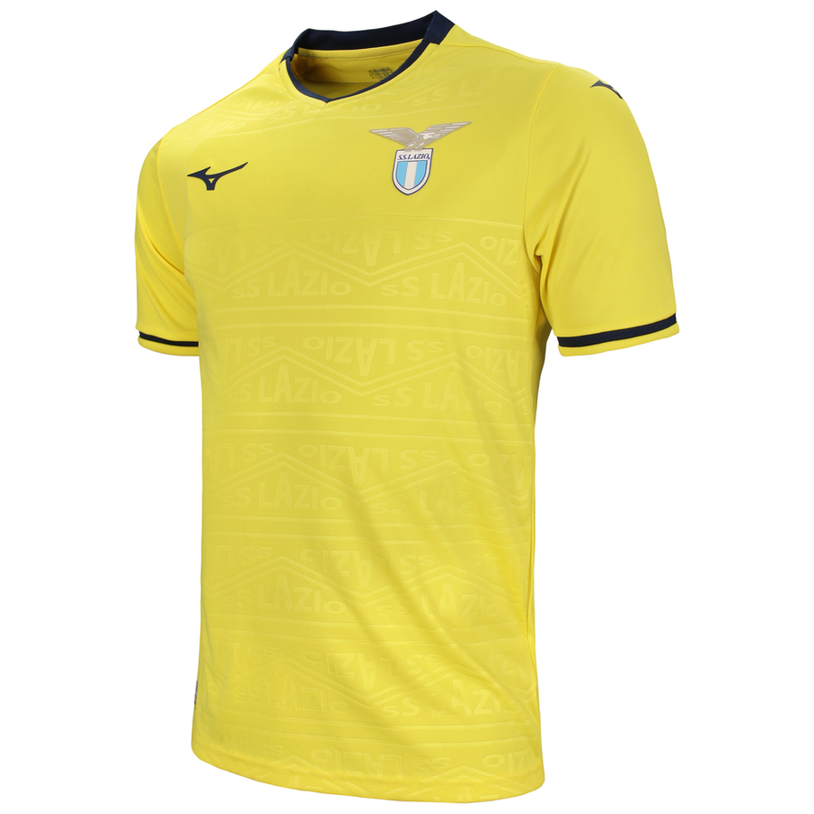 Mizuno S.S. Lazio Away Jersey 24/25 Tuscan Yellow